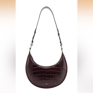 JW PEI Almost New Carly Brown Medium Saddle Bag